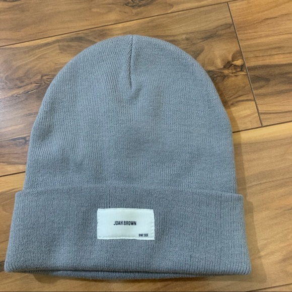 Joah Brown Accessories - Joah brown gray beanie hat OS